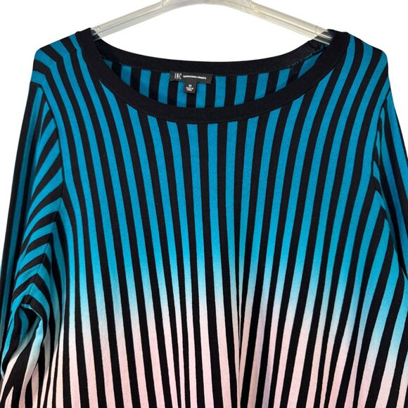 I.N.C. International Concepts Womens Size3x Striped Long Sleeve Top - Picture 2 of 6